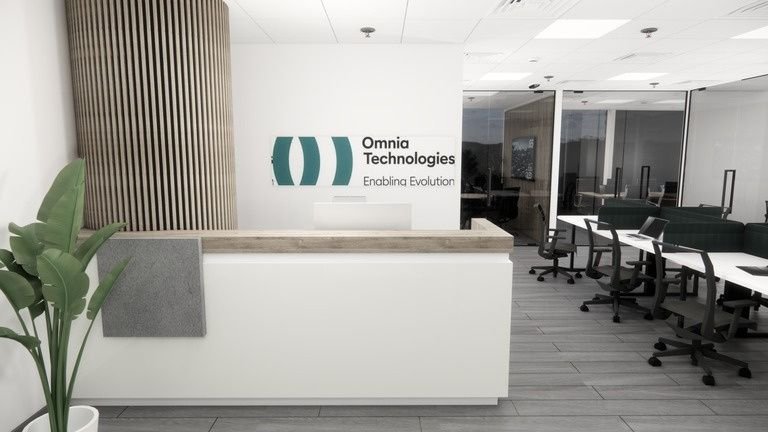 Omnia reception desk