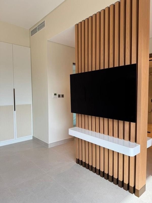 Yas Island villa bedroom